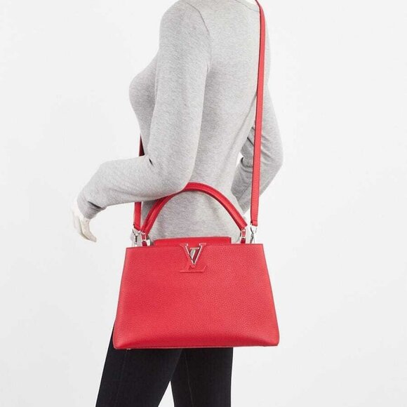 Louis Vuitton Rubis Taurillon Leather Capucines PM Bag - Picture 3 of 11